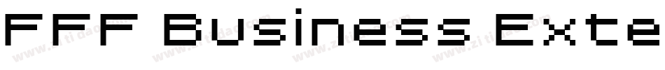 FFF Business Extended字体转换